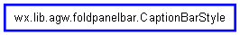 Inheritance diagram of CaptionBarStyle