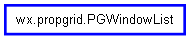 Inheritance diagram of PGWindowList