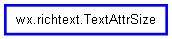 Inheritance diagram of TextAttrSize