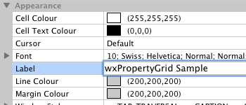 wx.propgrid.PropertyGrid
