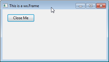 wx.Frame